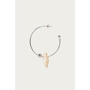 NEW JUSTINE CLENQUET daisy earring in silver